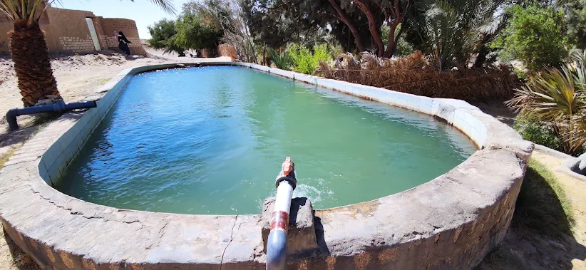 حمام المياه العلاجية فى قلعة عين اللبخة