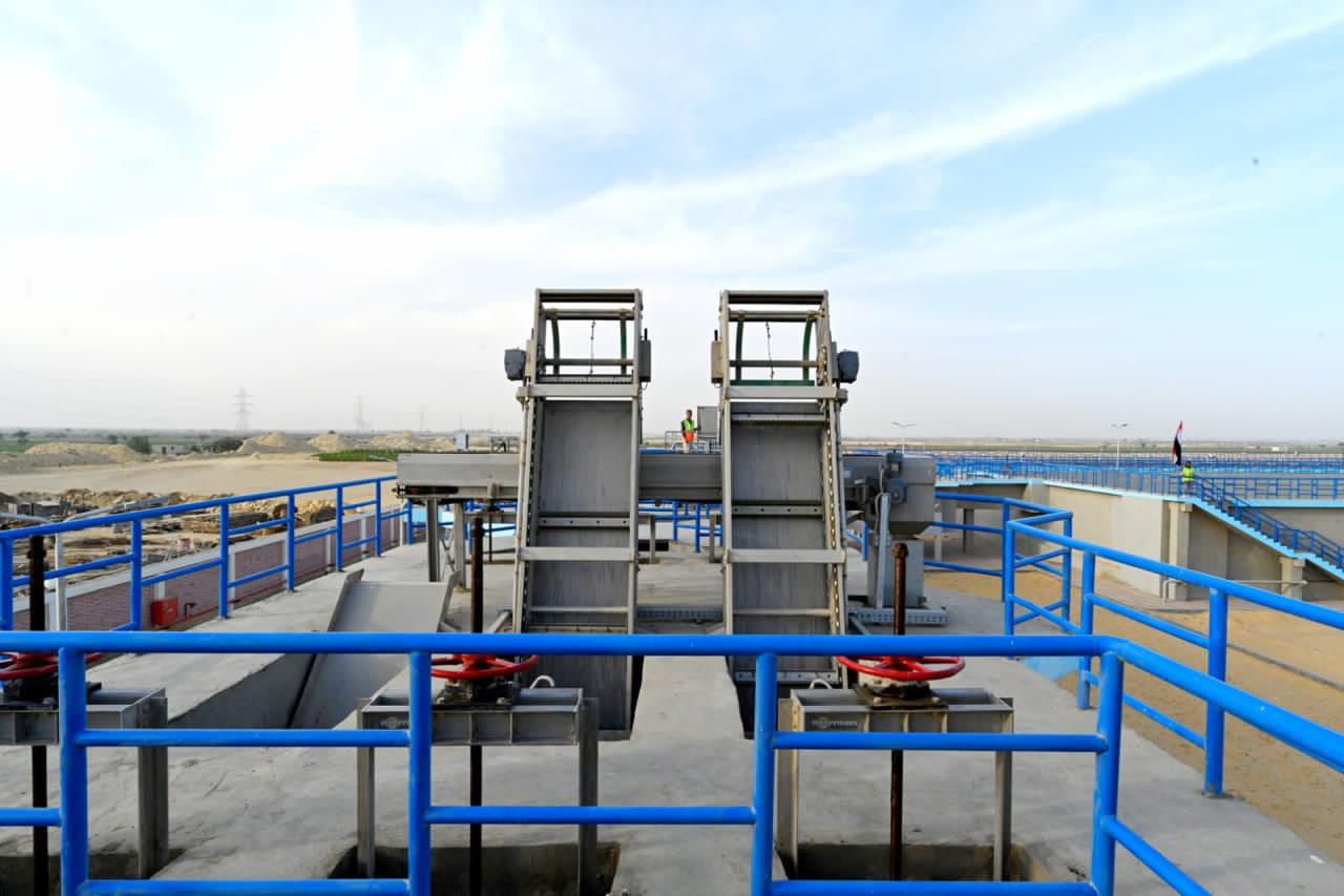 محطتي معالجة بطن أهريت والحامولي (1)