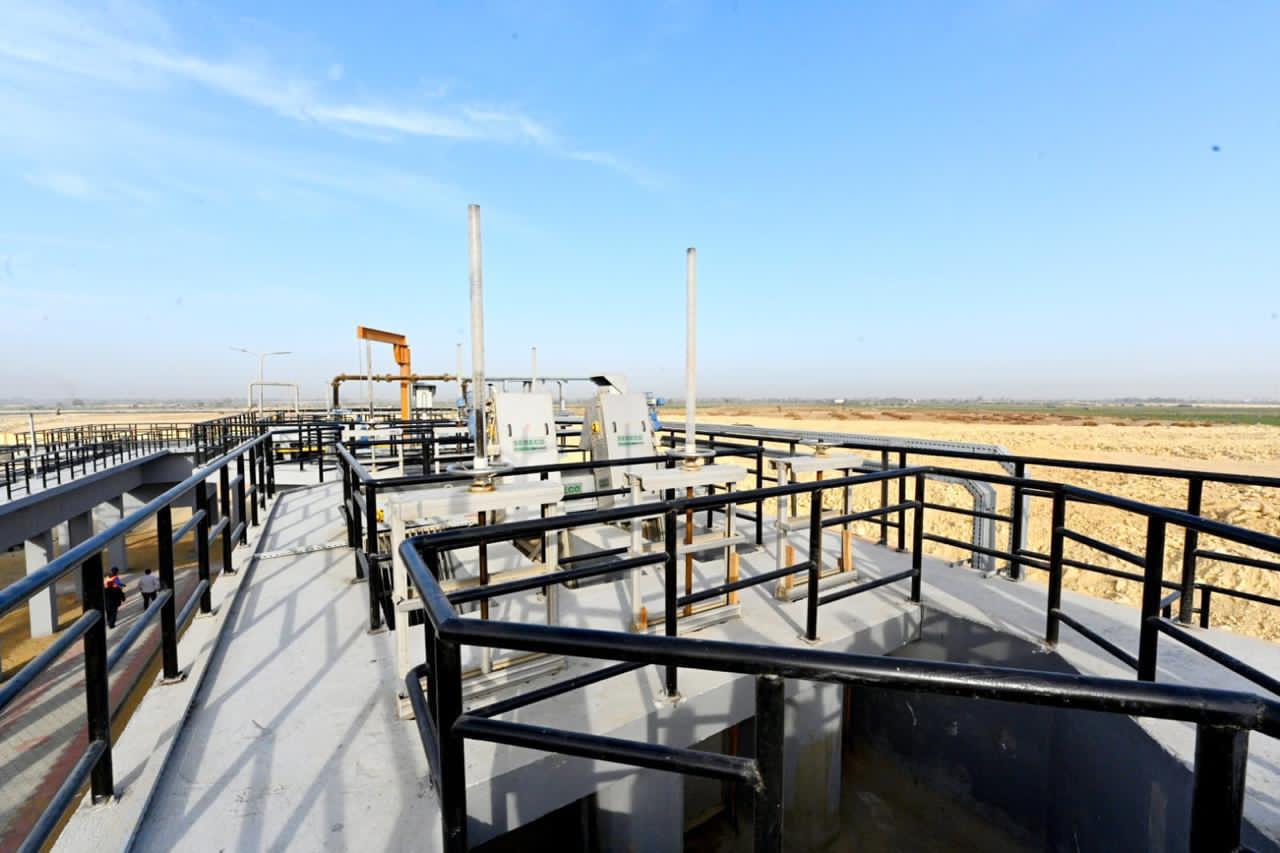 محطتي معالجة بطن أهريت والحامولي (3)