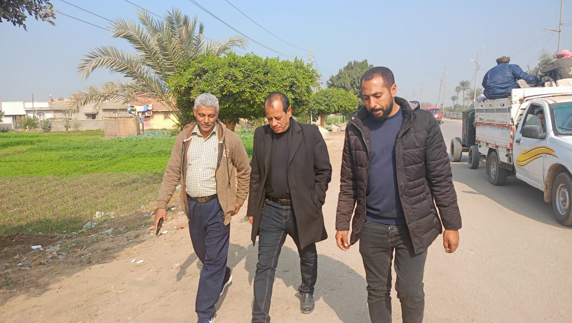 جولة ميدانية لرئيس مدينة العياط