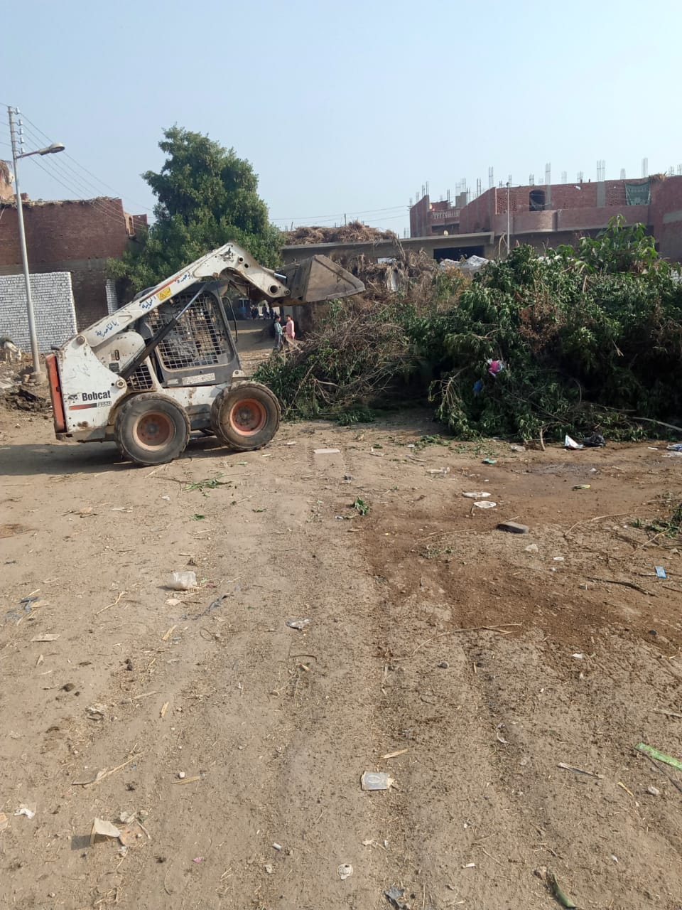 حملات نظافة في مدينة العياط والقرى التابعة لها