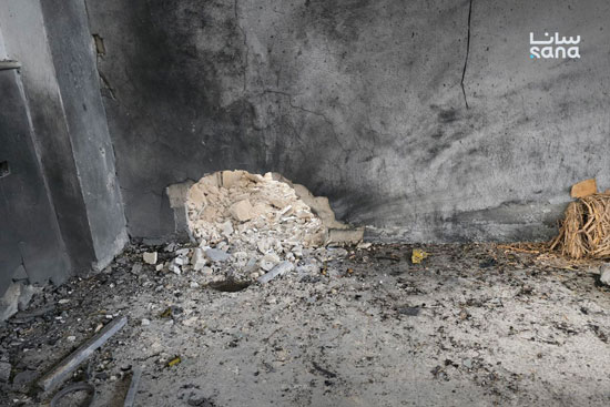 التفجير داخل المسجد