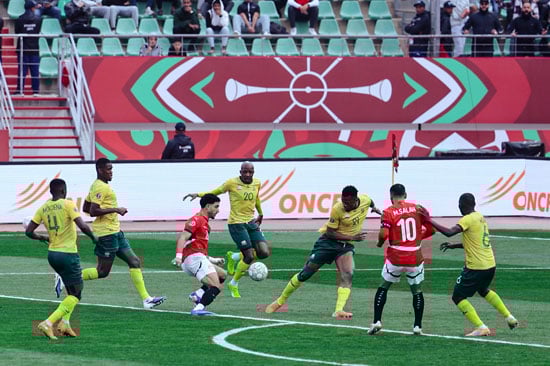 مباراة مصر وجنوب أفريقيا الشوط الأول