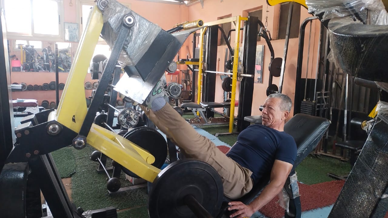 تدريبات بدنية للكابتن هاشم عيسى