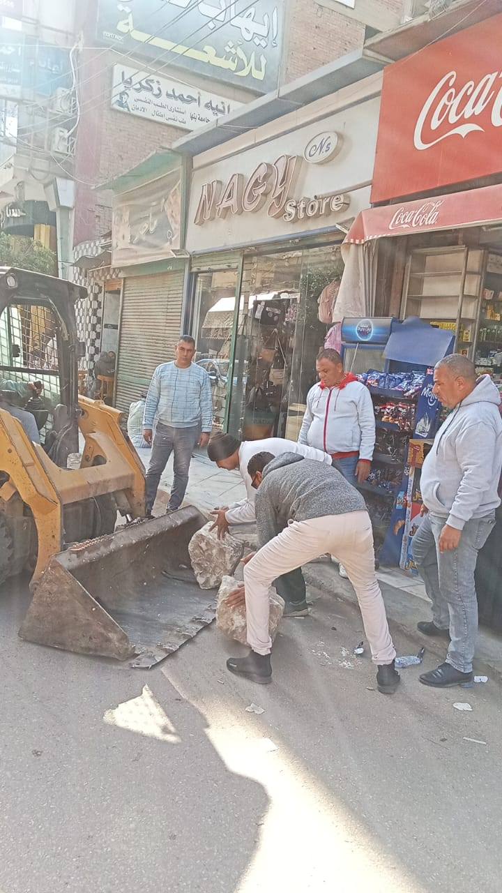 رفع الكتل الخرسانية