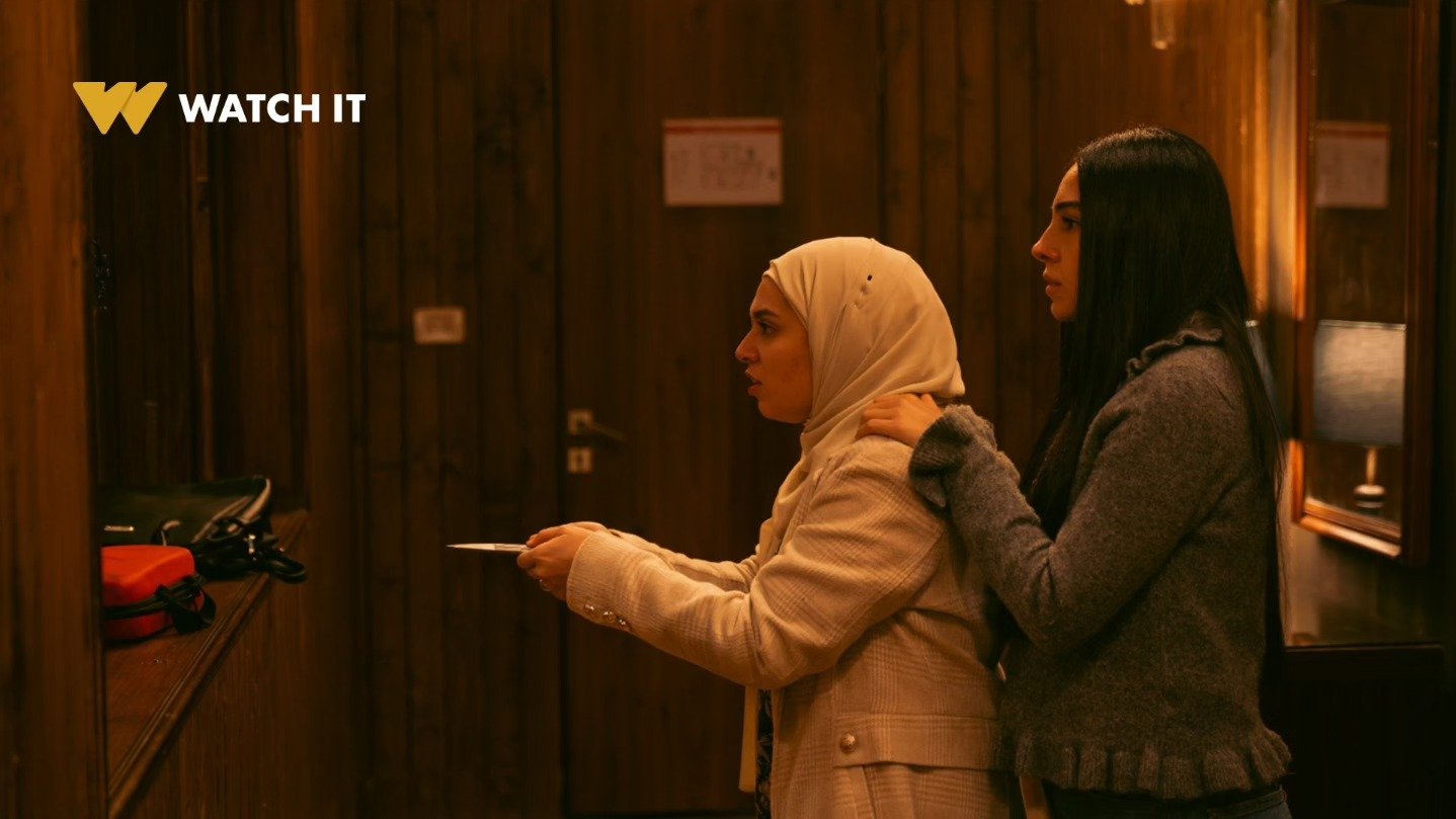 الفنانة رحمة أحمد في كواليس عرض وطلب