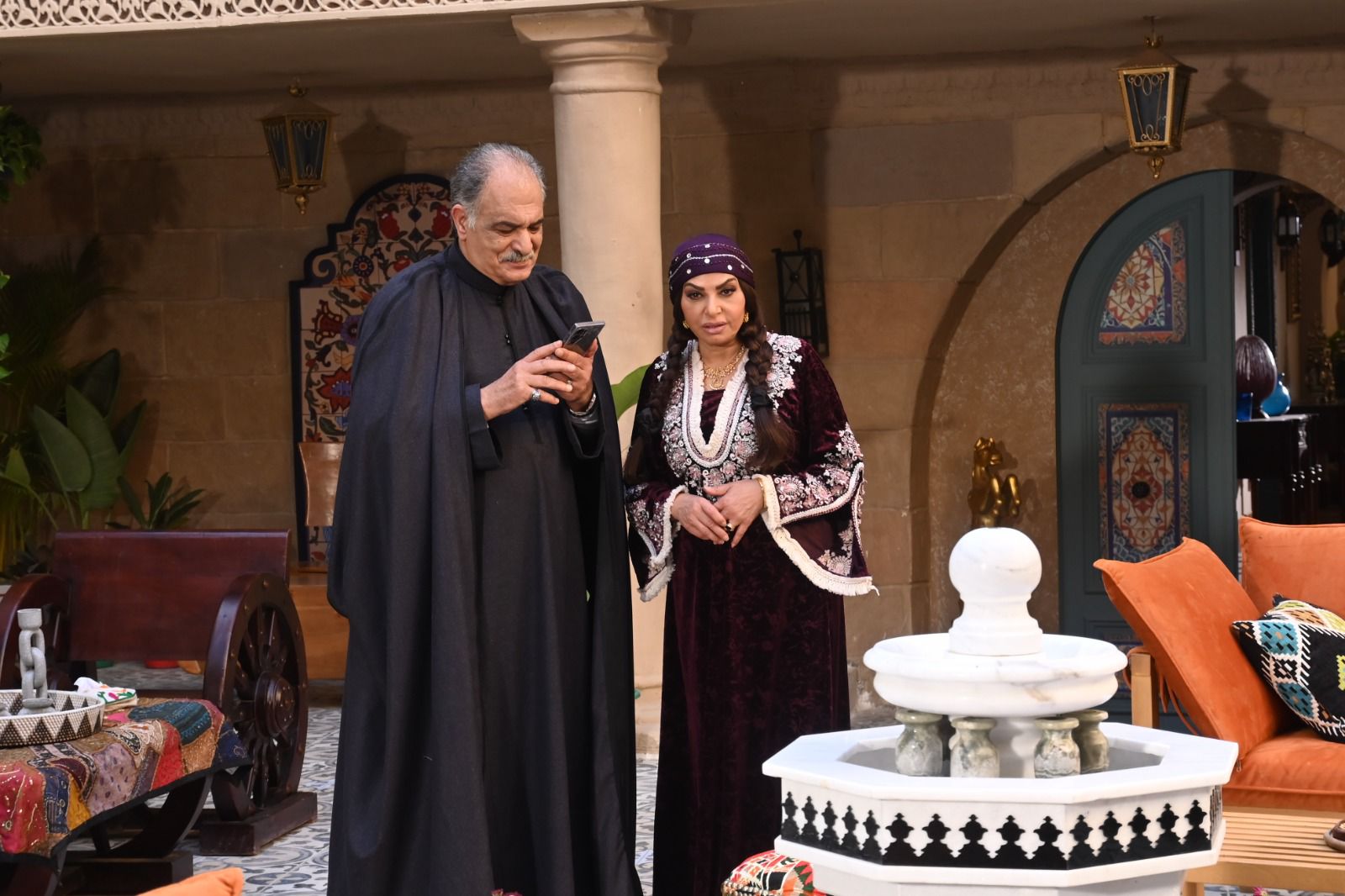 كواليس مسلسل مصطفي شعبان  درش (8)