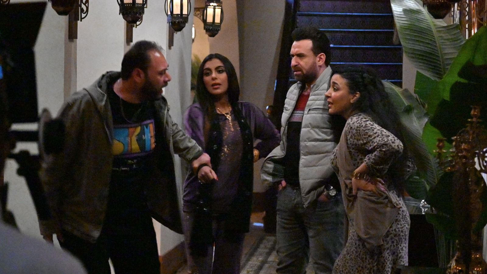 كواليس مسلسل مصطفي شعبان  درش (6)