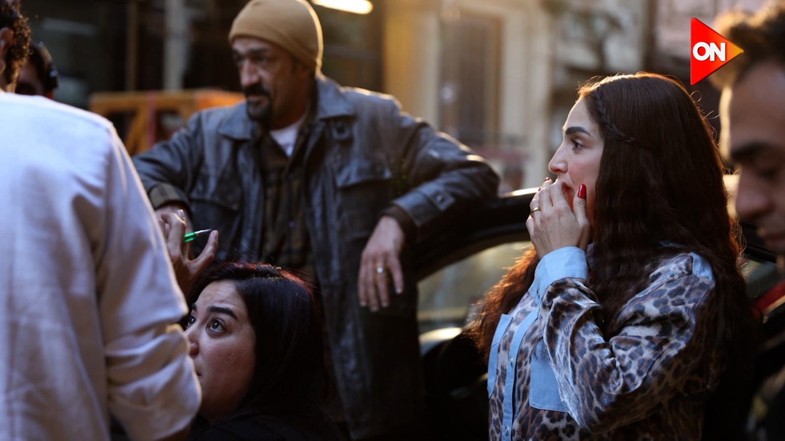 الصور الأولى من كواليس مسلسل بحد اقصى بطولة روجينا (4)