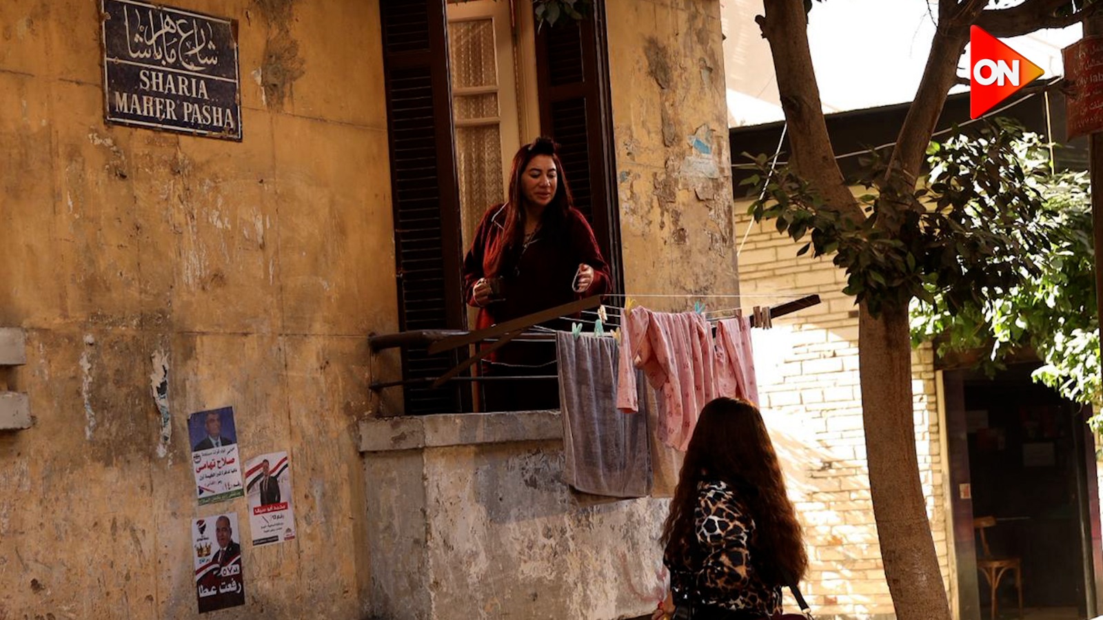 الصور الأولى من كواليس مسلسل بحد اقصى بطولة روجينا (8)