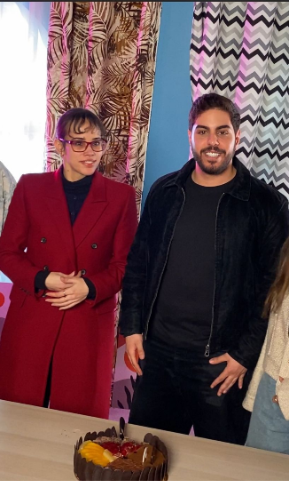 نور عمرو دايب وخطيبها