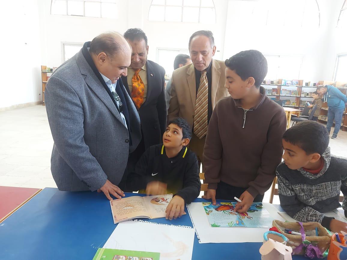 الأطفال داخل المواقع الثقافية