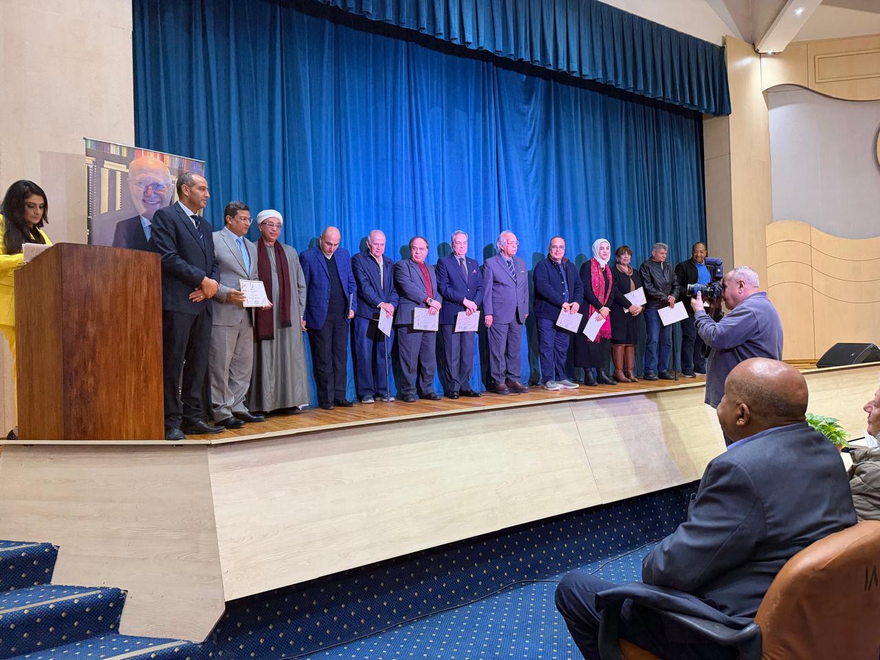 جانب من احتفال  الجمعية المصرية للمأثورات الشعبية