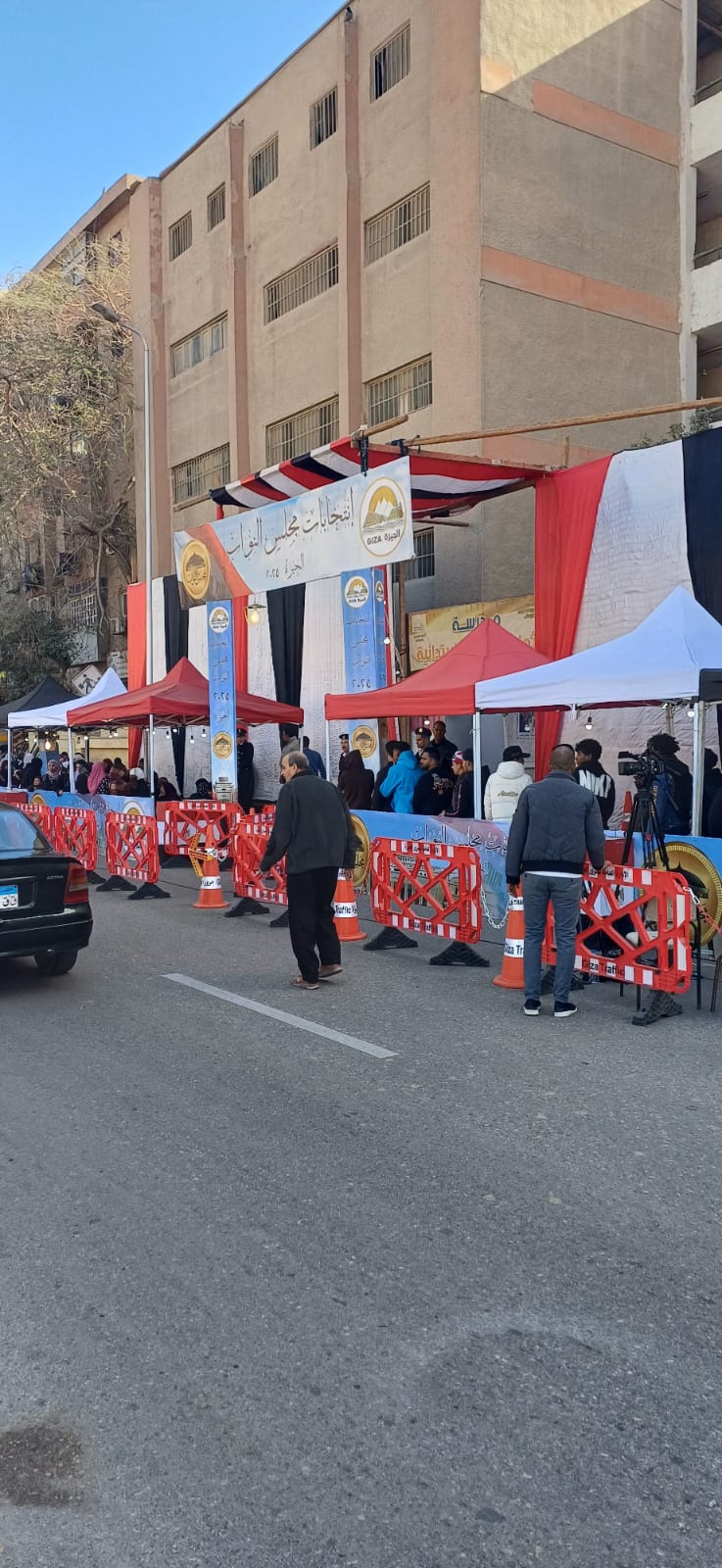 استمرار توافد الناخبين فى جولة الإعادة بدائرة امبابة (6)