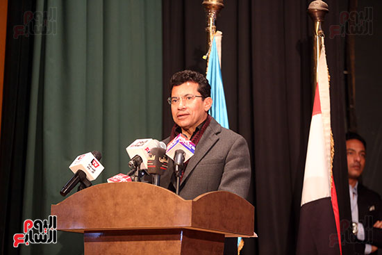 الدكتور أشرف صبحى  وزير الشباب و الرياضه