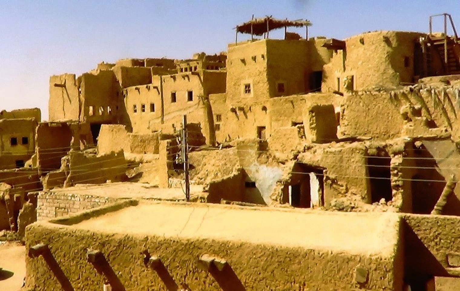 حصن شالي الاثري -الطراز المعماري لواحة سيوة