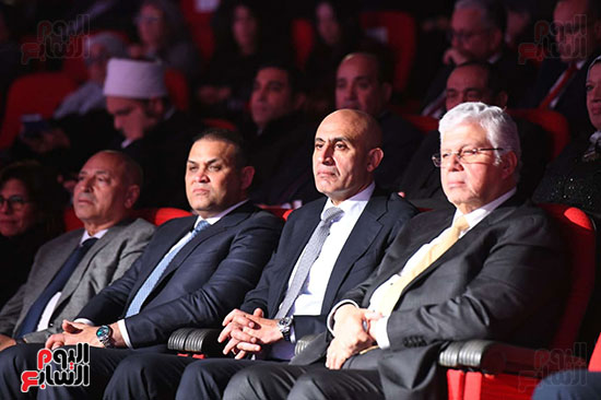 أيمن عاشور وزير التعليم العالى ومحمد عبد اللطيف وزير التربية والتعليم ومحافظ القاهرة