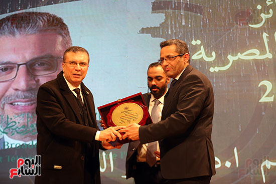 تكريم  الدكتور عمرو الليثي رئيس اتحاد إذاعات وتلفزيونات دول منظمة التعاون الإسلامي