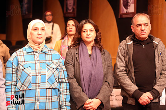 علا الشافعى رئيس مجلس ادارة اليوم السابع خلال احتفالية جوائز الصحافة المصرية