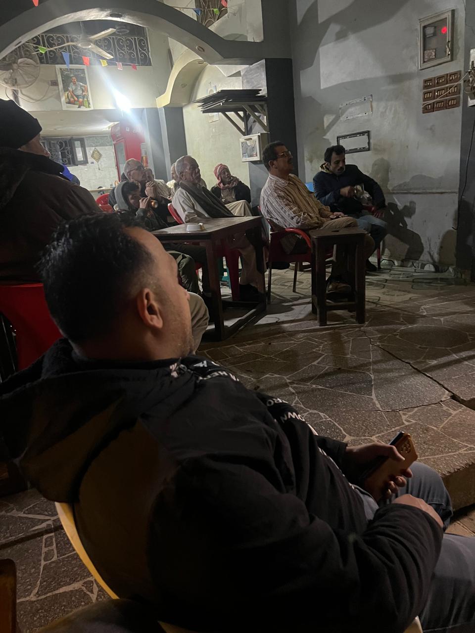 اهتمام المواطنين بمباريات المنتخب