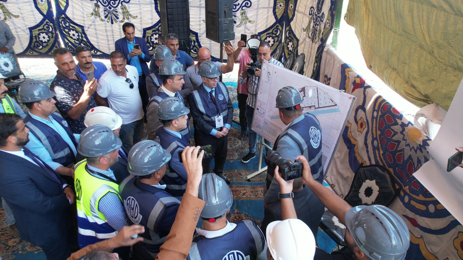 محافظ كفر الشيخ يتفقد مصثنع تدوير المخلفات الصلبة