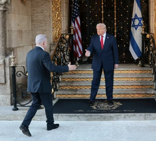 استقبال نتنياهو