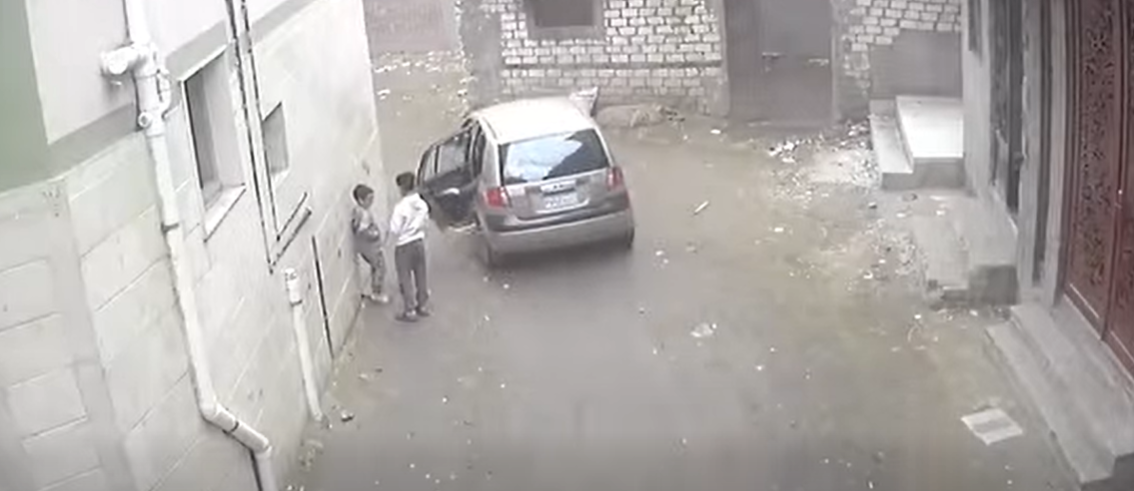 قبل محاولة اختطاف الطفل