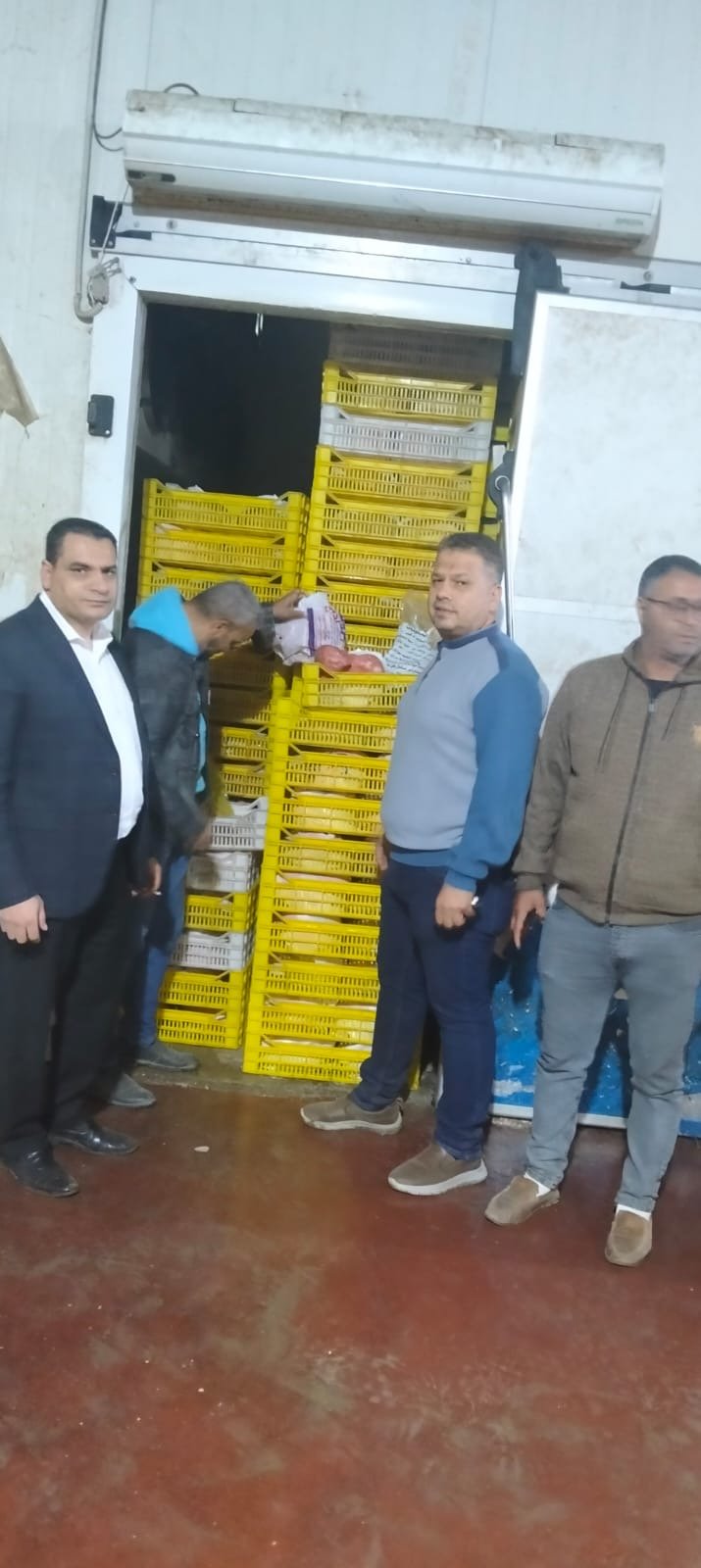 كميات الكفتة المضبوطة