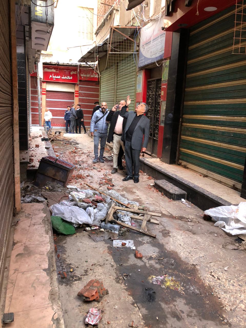 جانب من الحادث