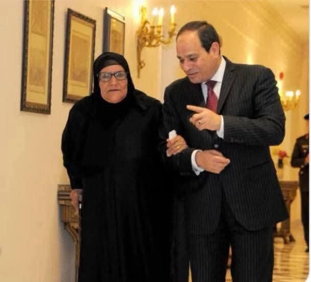 استقبال الرئيس للراحلة الحاجة سبيلة