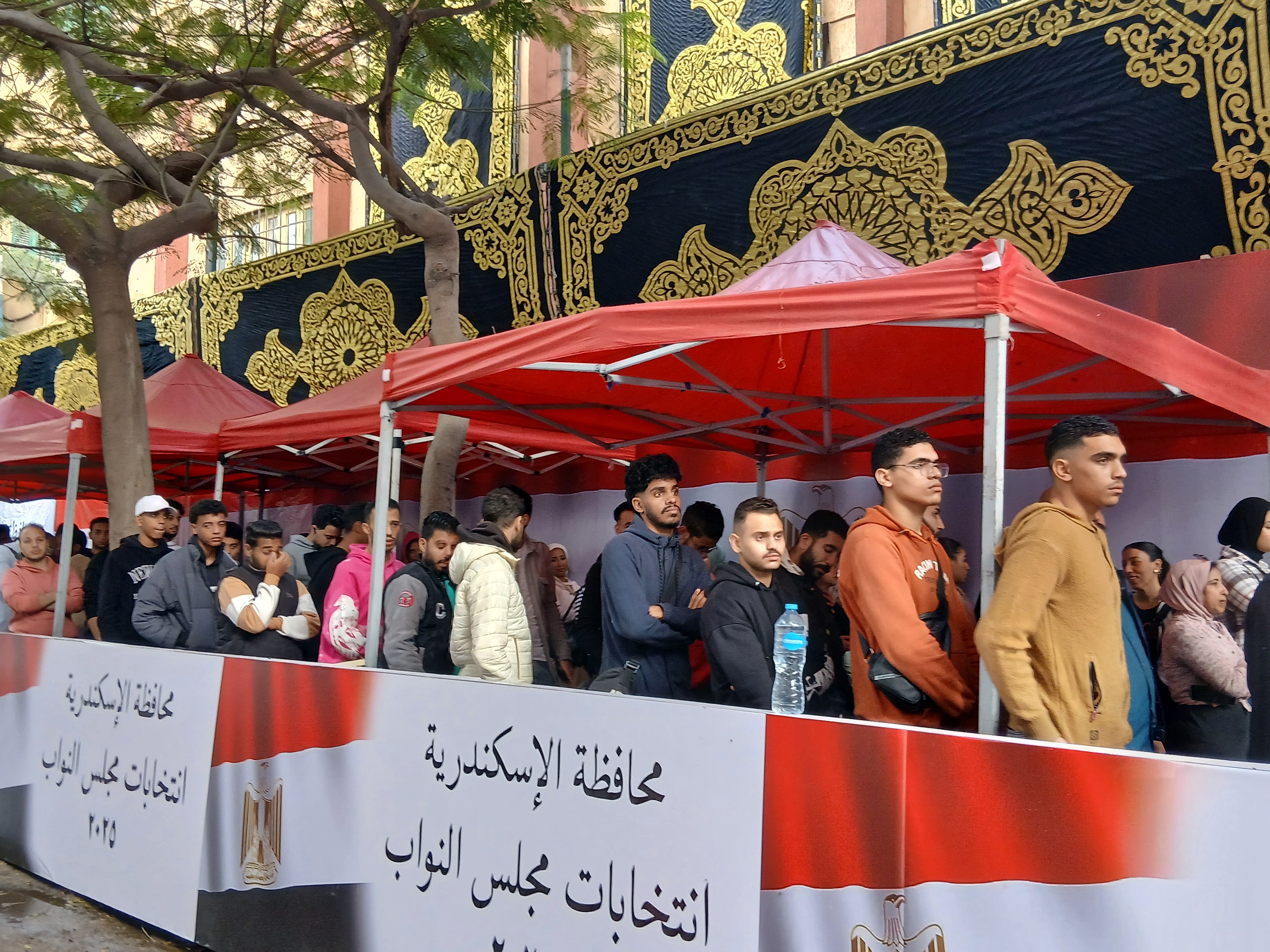 توافد  الناخبين في جولة الإعادة  بالإسكندرية