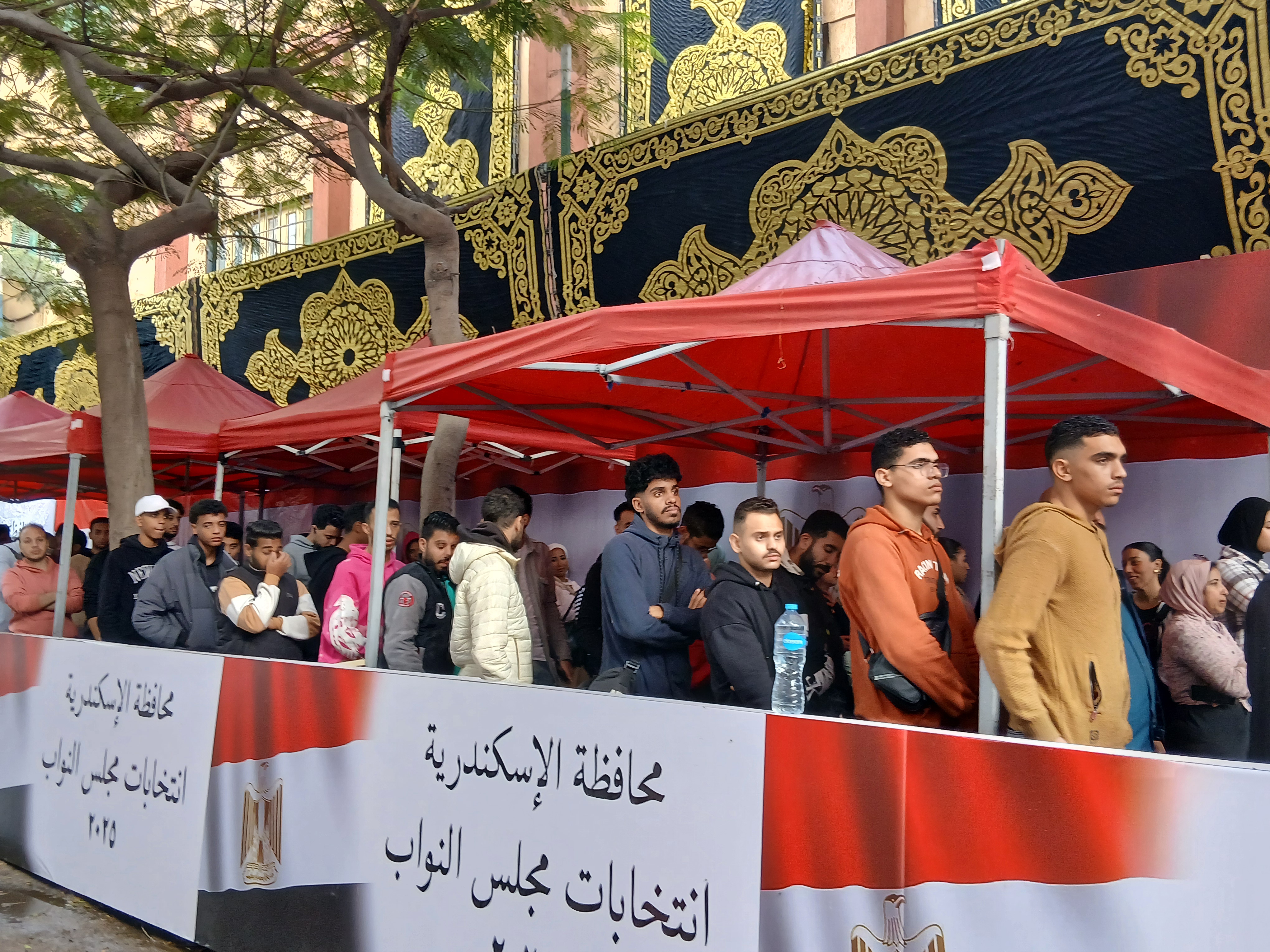 توافد  الناخبين في جولة الإعادة  بالإسكندرية