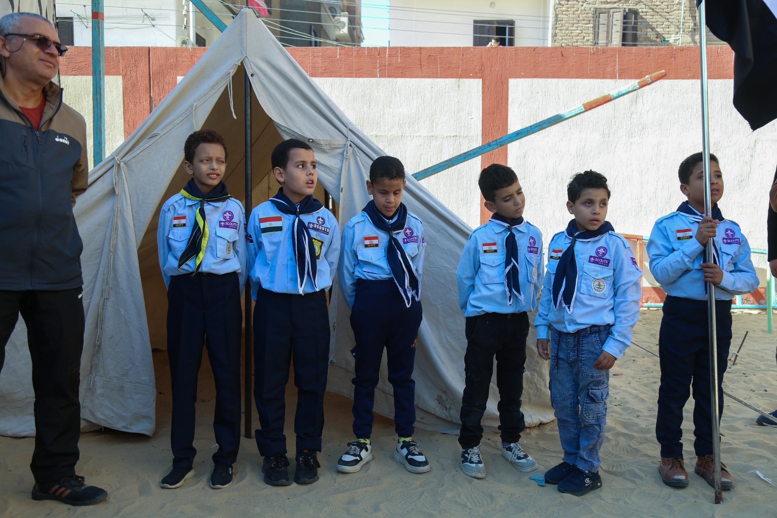 معسكر كشافة للأطفال من ذوي الهمم