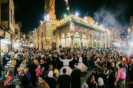 صورة تخيلية بالذكاء الإصطناعى لمولد السيدة نفيسة صورة تخيلية بالذكاء الإصطناعى لمولد السيدة نفيسة