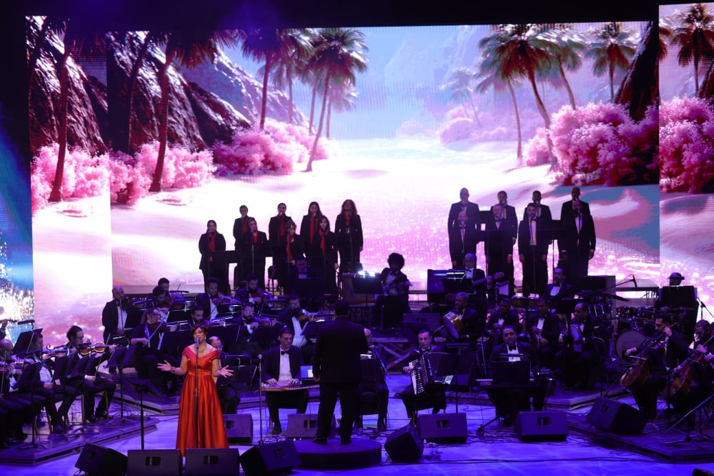 ندى غالب محمد حسن رحاب عمر يحيون حفل راس السنة