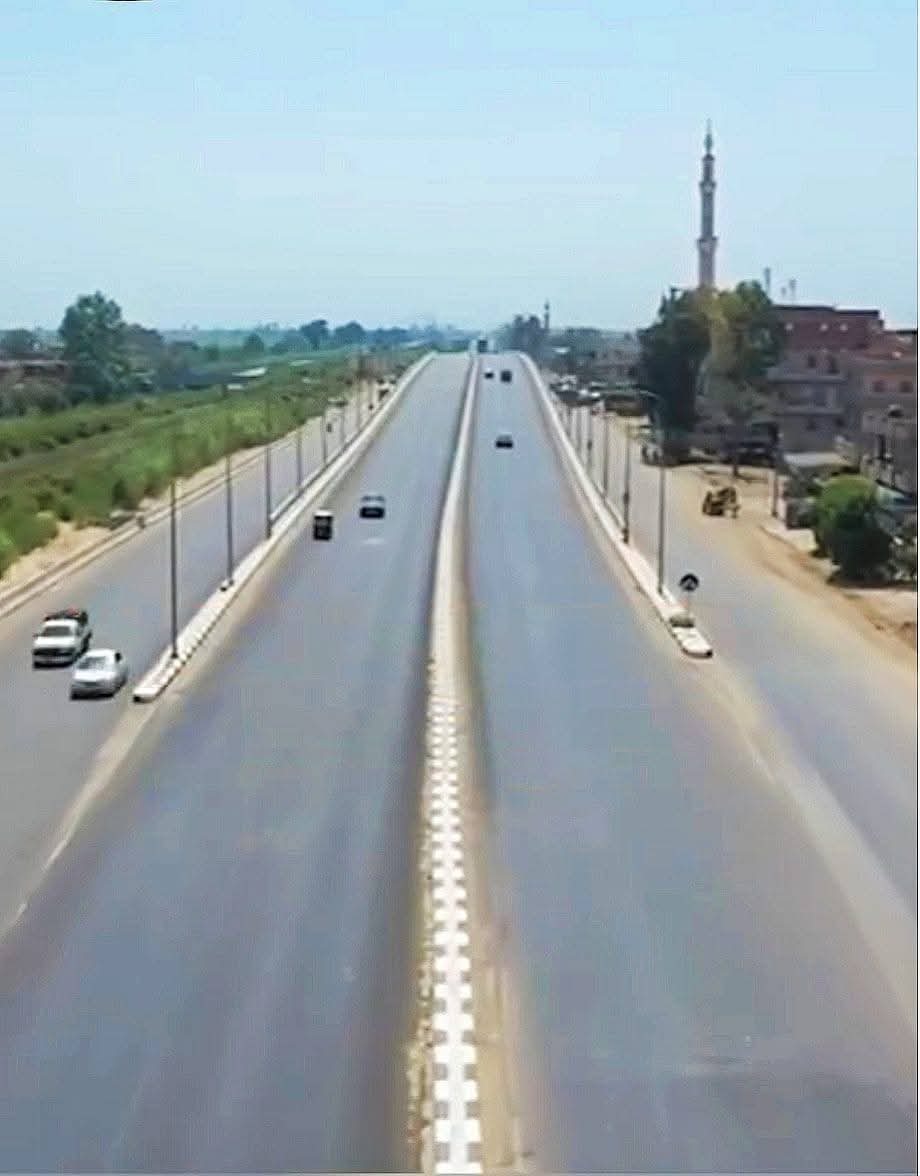 مشروع كوبري دسونس أم دينار مسار مروري جديد بالبحيرة (2)