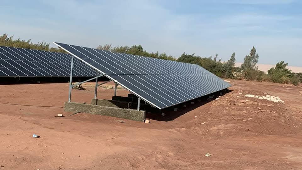 جانب من اعمال المحطات بالوادى الجديد جانب من اعمال المحطات بالوادى الجديد