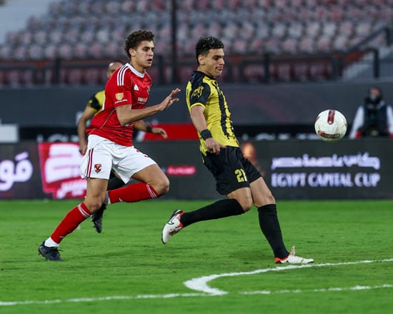 مباراة الأهلى والمقاولون