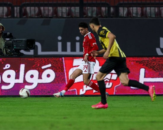 جانب من المباراة