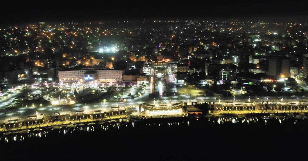 مدينة أسوان من الأعلى مدينة أسوان من الأعلى