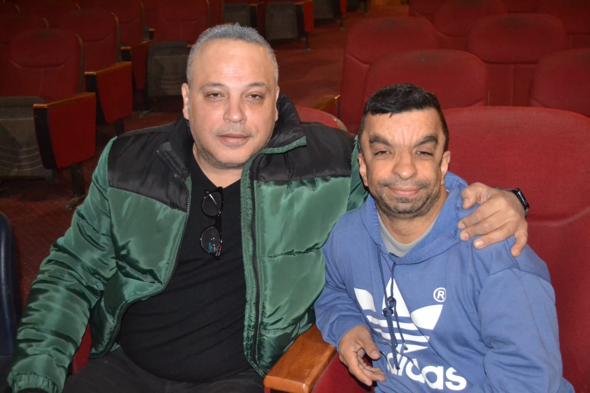 تامر عبدالمنعم يشهد البروفات النهائية لإحتفالية رأس السنة (2)