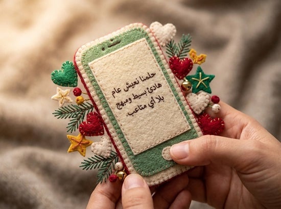 التهنئة بالعام الجديد