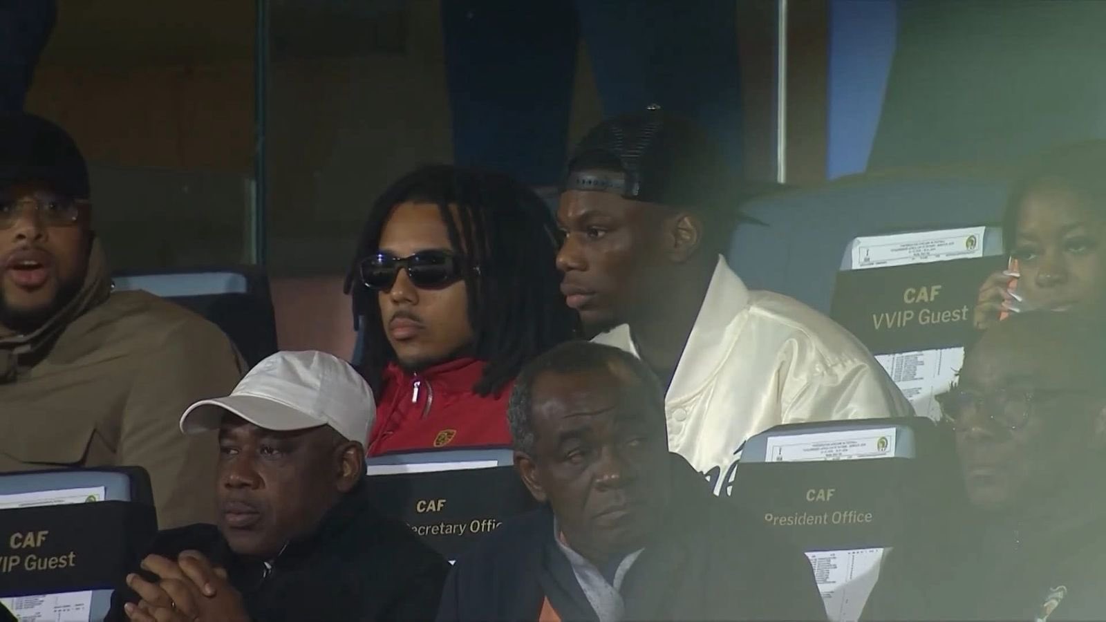 شواميني و كوندي متواجدان لمشاهدة مباراة كوت ديفوار ضد الكاميرون