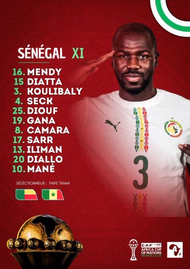 تشكيل منتخب السنغال