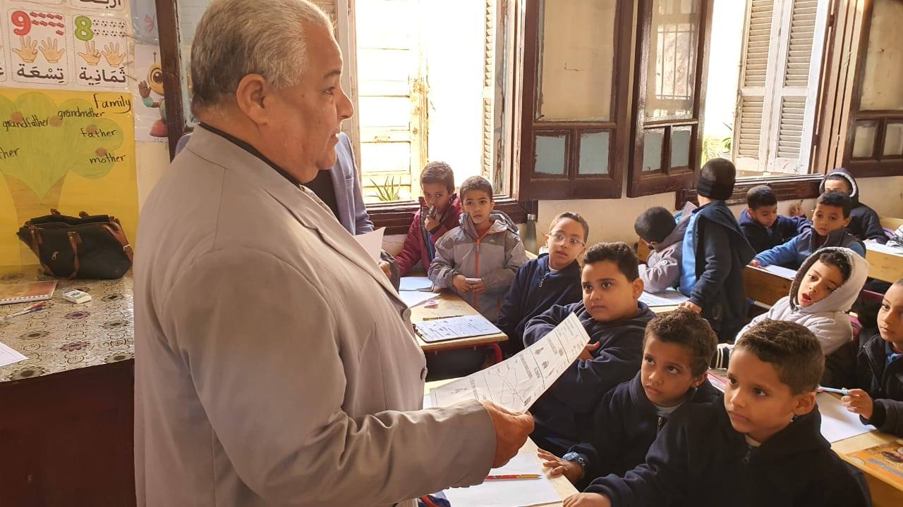 رصد برنامج تنمية مهارات اللغة العربية بعدد من مدارس أرمنت