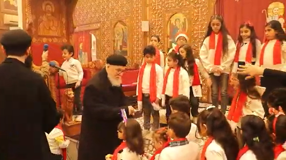 الاحتفال بكنيسة القديسة دميانة