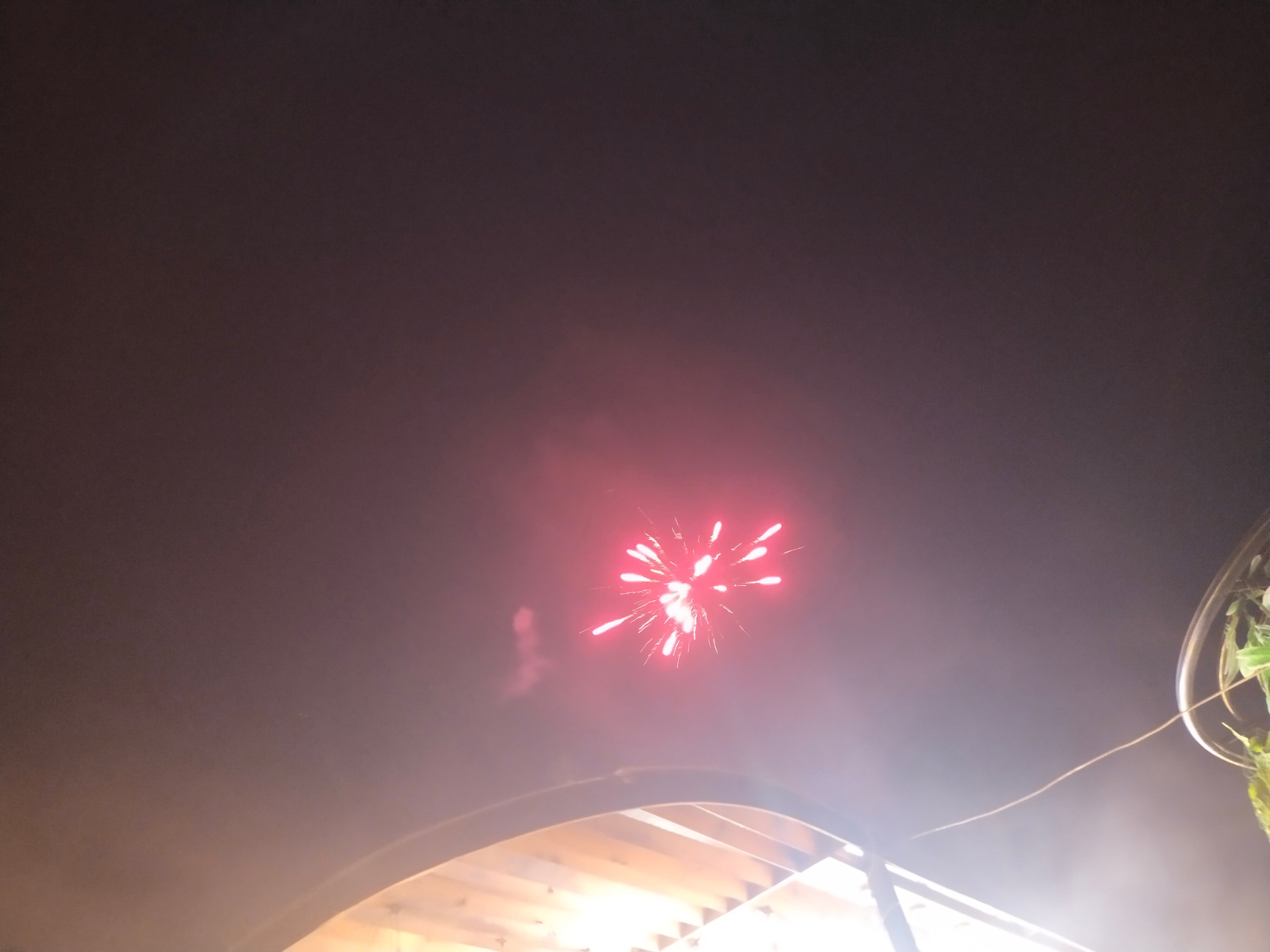 الشماريخ في سماء بنها