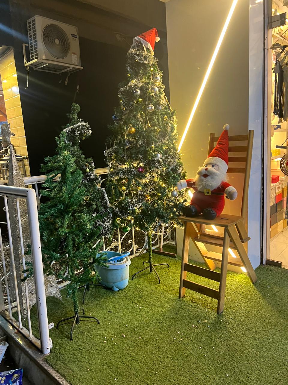 زينة رأس السنه في شوارع الدقهلية