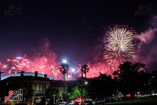 أستراليا تحتفل بالعام الجديد