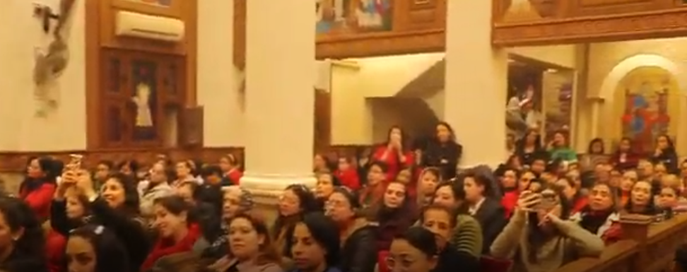 حضور كبير في احتفالات الكنيسة